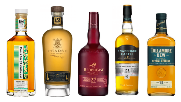 Ten award-winning Irish whiskeys