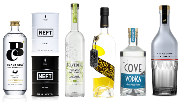 Top 10 award-winning vodka brands