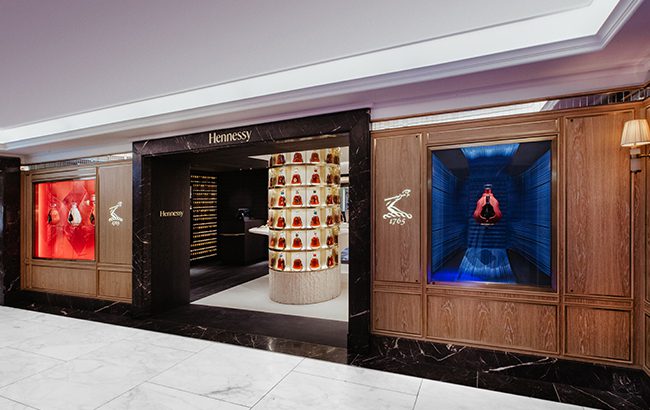 Hennessy boutique in Harrods