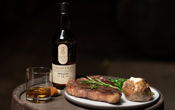 Nick Offerman creates Lagavulin for steak