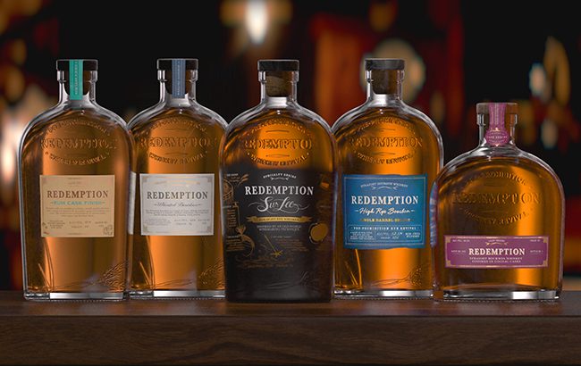 Redemption Whiskey range