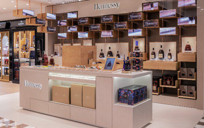 Hennessy Paris boutique