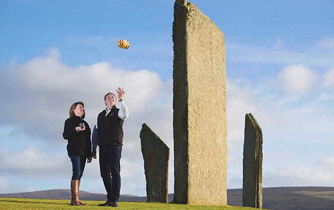 Deerness Distillery founders in Orkney