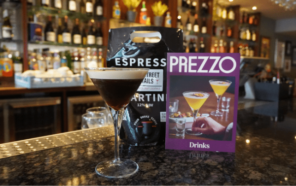 Soho Street Cocktails partners with Prezzo