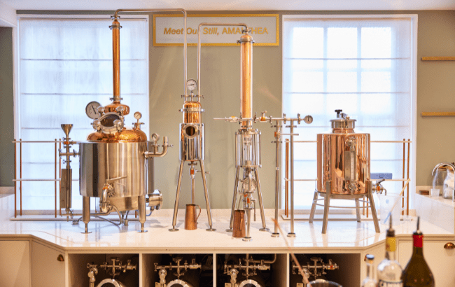 Fortnum & Mason distillery