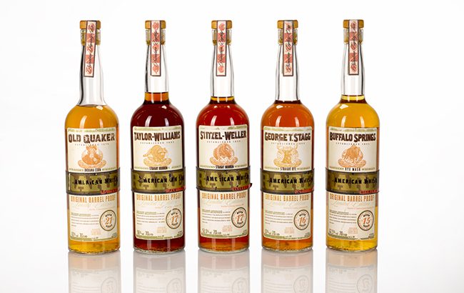 Rare American Whiskey Selection set
