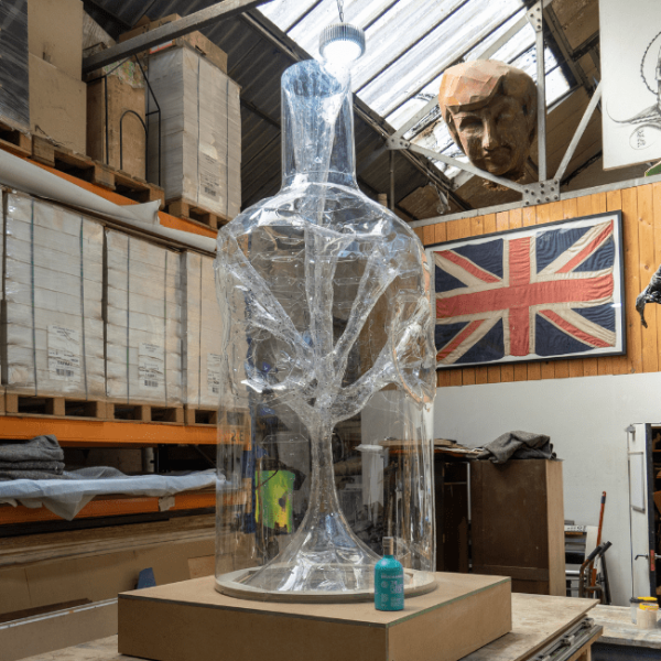 Bruichladdich unveils Earth Day sculpture