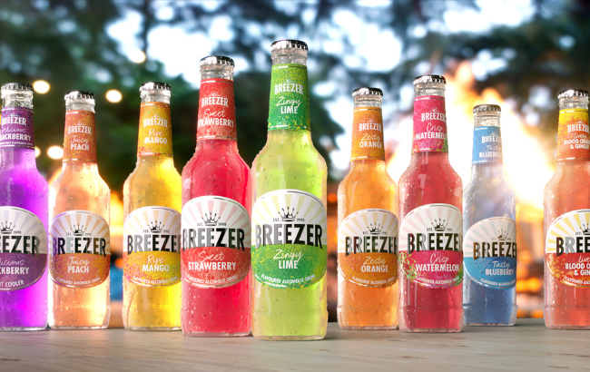 Breezer receives global rebrand