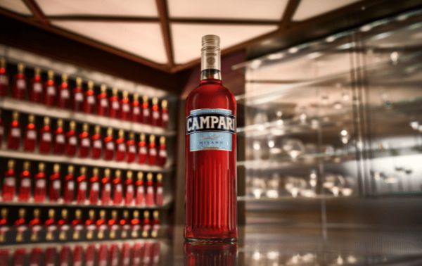 Campari unveils new bottle design