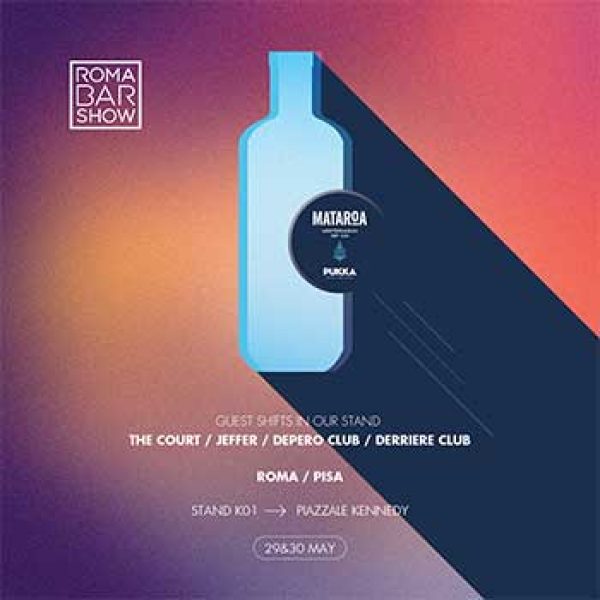 Mataroa Gin features at Roma Bar Show