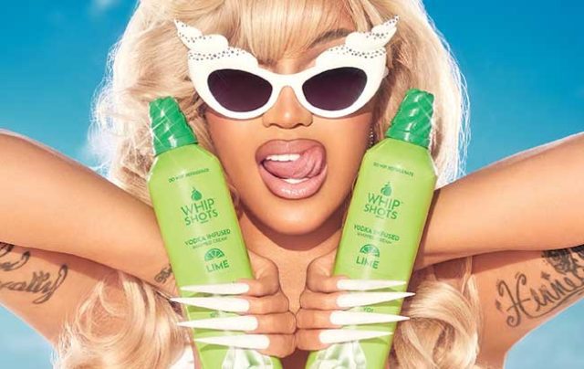 Cardi B stars in video for Whipshots Lime