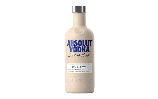 Absolut paper bottle