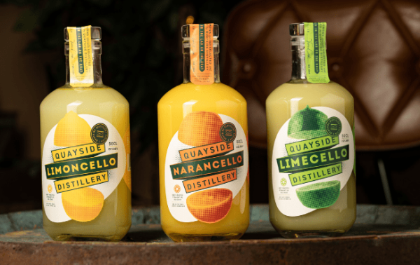 Quayside Distillery unveils ‘trio of cellos’