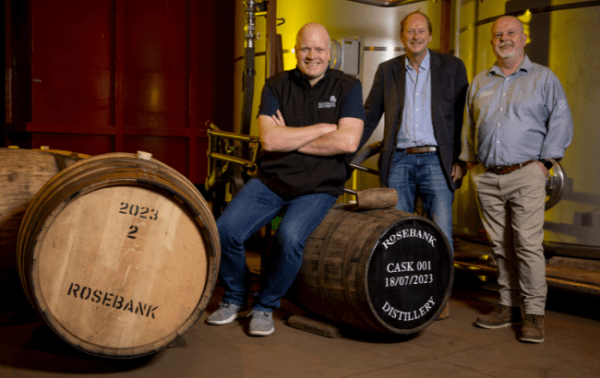 Production restarts at Rosebank Distillery