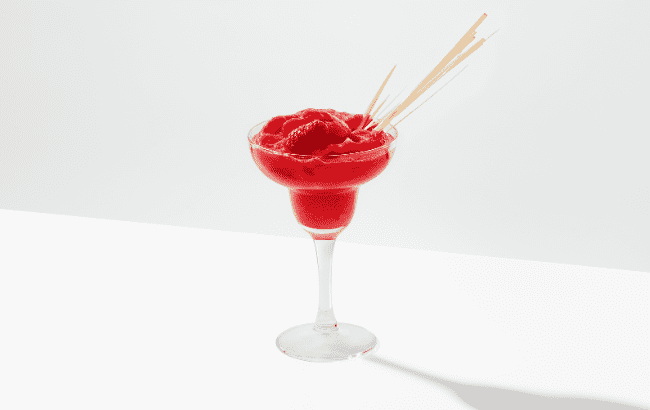 Sierra Frozen Raspberry-Lemongrass Margarita