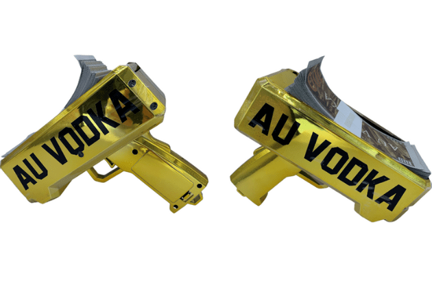 Au Vodka axes gun-shaped product after complaint