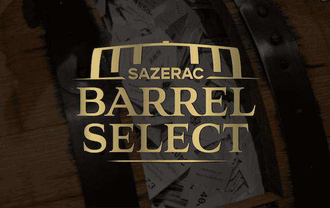 A graphic for the new Sazerac Barrel Select programme
