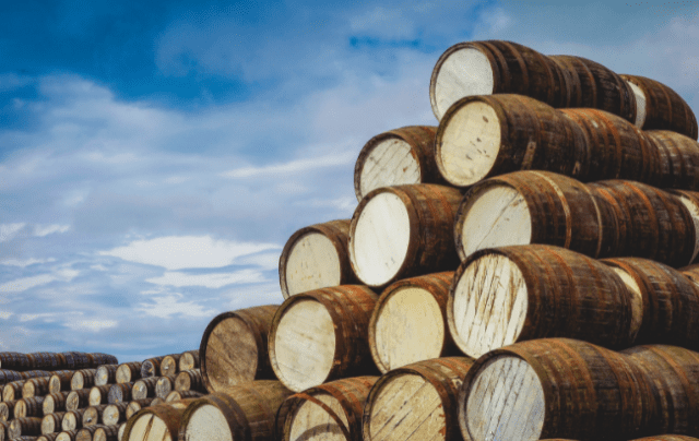 whisky barrels