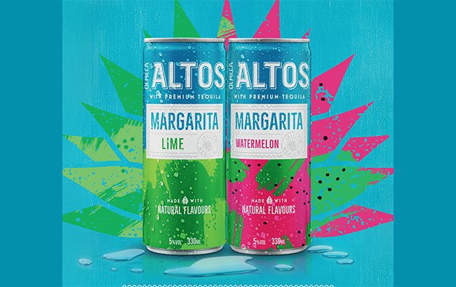 Altos canned margaritas