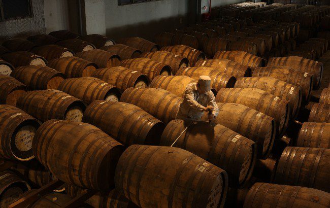 Kavalan whisky warehouse
