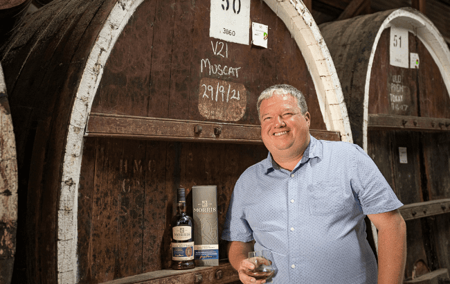 Darren Peck, head distiller for Australian single malt brand Morris 