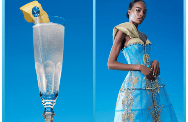 Bombay Sapphire teams up with fashion designer