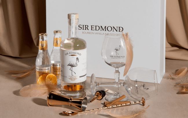 Sir Edmond Gin gift set