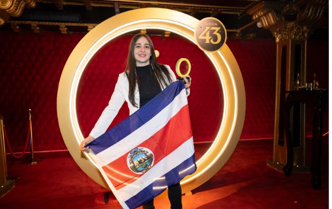 Gabriela Wong Arias, the winner of the Licor 43 Bartenders and Baristas Challenge in Madrid