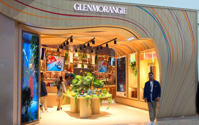 Glenmorangie boutique at Heathrow