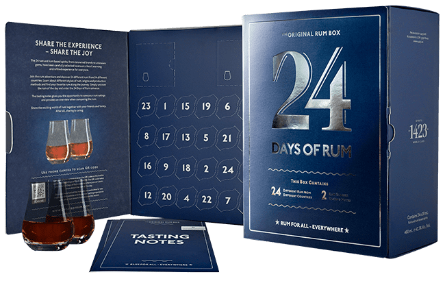 24 Days of Rum advent calendar