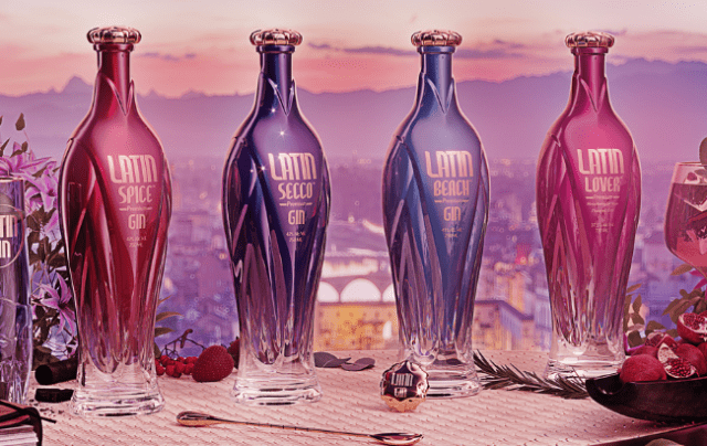 Latin Gin bottles