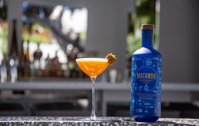 Mataroa Gin cocktail created by Popi Sevastou