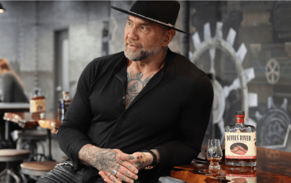 Dave Bautista partners with Devils River Whiskey