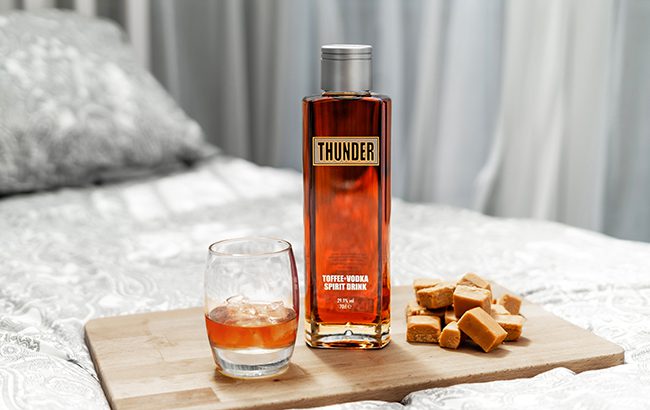 Thunder Drinks toffee vodka spirits drink