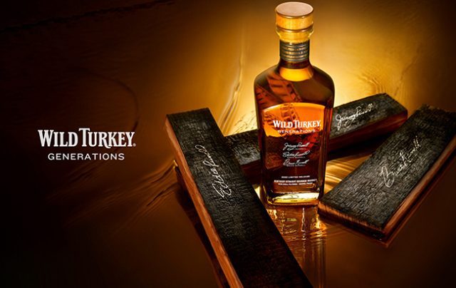 Wild Turkey Generations whiskey bottle