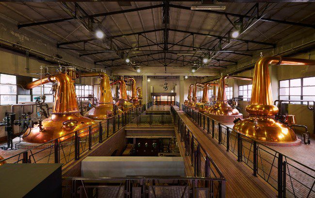 Yamazaki Distillery stills