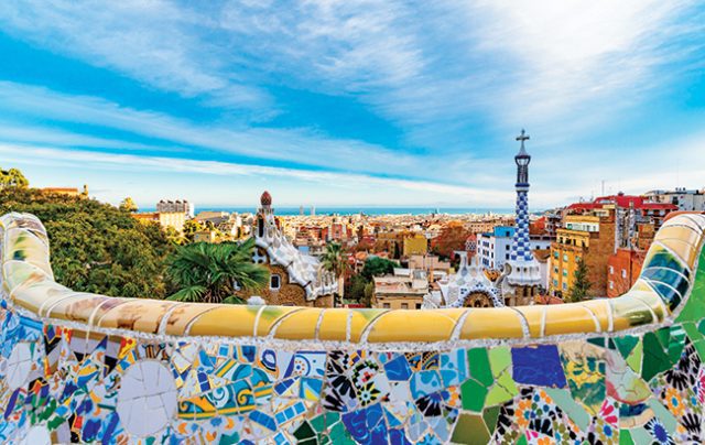 Europe – Park Guell in Barcelona