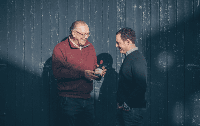 Irish Distillers Billy Leighton and Dave McCabe
