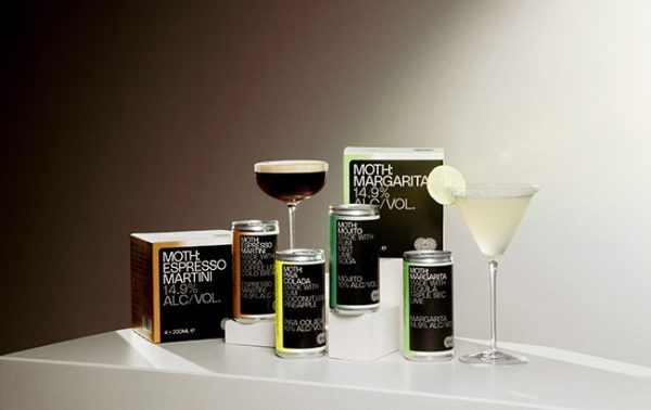 Moth canned cocktails launch in US