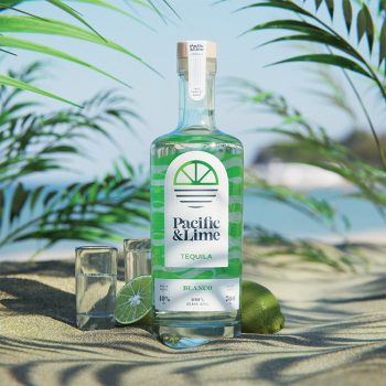Pacific & Lime Blanco is a 100% Agave Azul Tequila