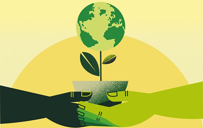 sustainability stock image