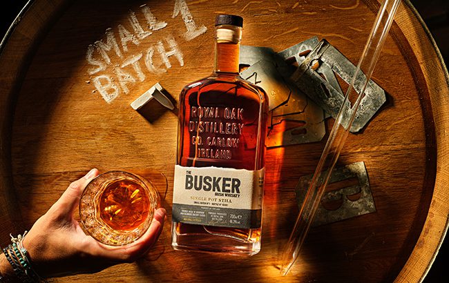 The Busker small-batch Irish whiskey
