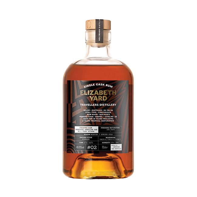 Elizabeth Yard – Travellers Distillery – Ungrogged American Oak No 1 Char Octave - Taste Master