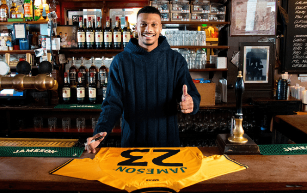 Jameson signs footballer Kyle Jameson