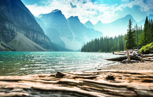 Moraine Lake in Banff National Park - Canada