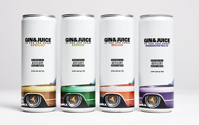 Gin and Juice By Dre and Snoop will be available in the US