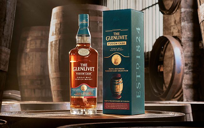 The Glenlivet Rum and Bourbon Fusion Cask Selection