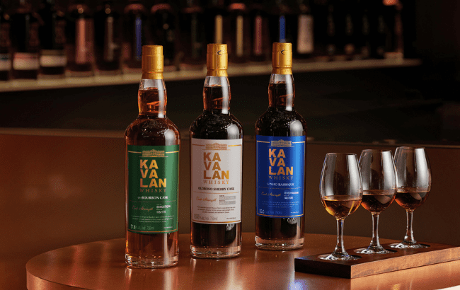 Kavalan Cask Strength Series