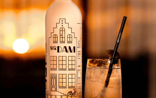 Sir Dam Vodka teams up with Anker Amsterdam Spirits
