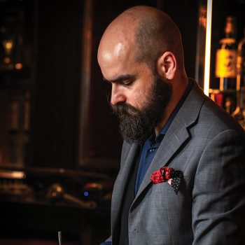 Michal Janusz Maziarz, bar manager at London’s Baccarat Bar in Harrods